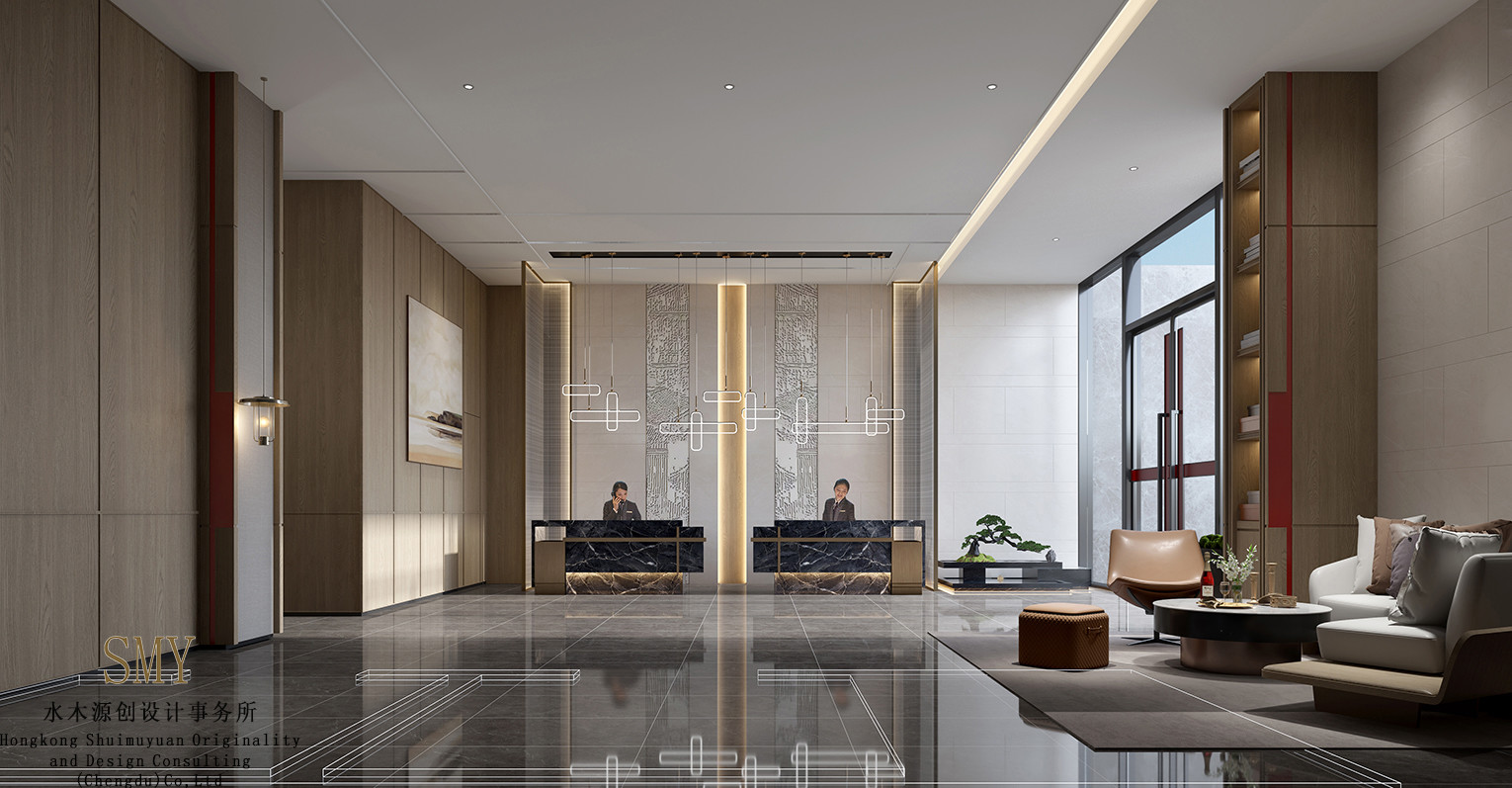 快捷酒店、酒店大廳設(shè)計(jì)